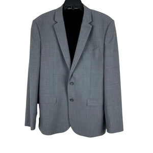 EXPRESS Men Extra Slim Solid Performance Blend Suit Jacket Size 44R‎